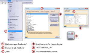Create new toolbar