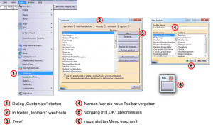 neue Toolbar erstellen